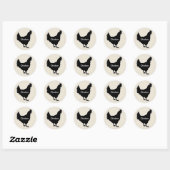 20x Stickers Mal Choice Chicken (Vel)