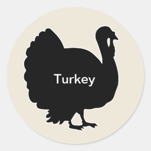 20x Stickers Repas Choix Turquie