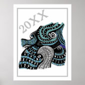 20XX Abstrait Graphic Art poster (Devant)