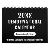 20XX Calendrier mural démotivationnel pour les com (Protection)