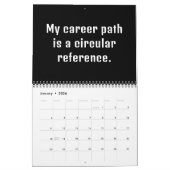 20XX Calendrier mural démotivationnel pour les com (Jan 2026)