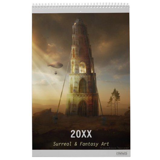20XX Digital Surreal & Fantasy Art Kalender (Hoes)