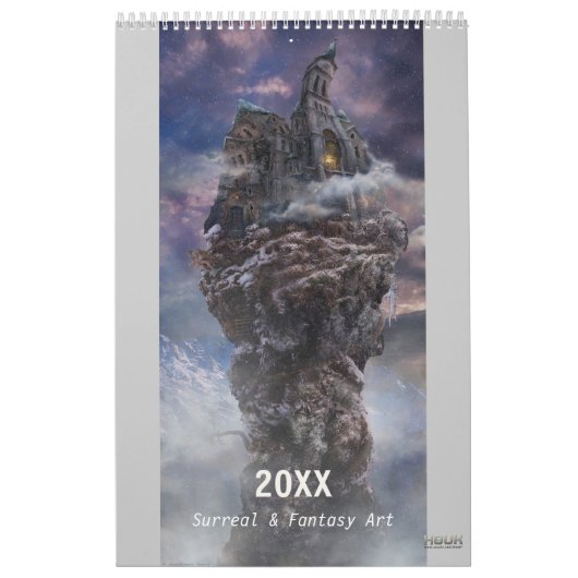 20XX Digital Surreal & Imaginaire Art - Calendrier (Protection)