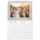 20XX Familiefoto Gepersonaliseerde Unieke Maandeli Kalender (Feb 2026)