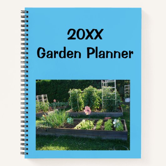 20XX Garden Planner Notitieboek (Voorkant)