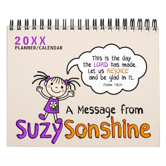 20XX Inspirerend Bijbelscripts van JOY Planner Kalender (Hoes)