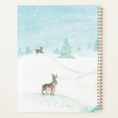20XX Lapins Assis & Sauts Sur Neige (Dos)