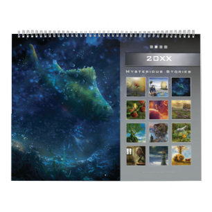 20XX Mysterious Stories (2) - Huge Wall Calendar Kalender