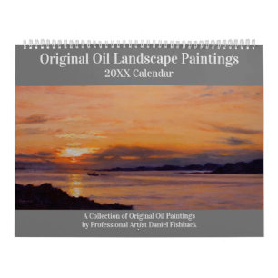20XX Originele Landschapsschilderijen Kalender