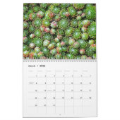 20XX Succulenten Liefhebbers Tuin Gepersonaliseerd Kalender (Mar 2026)