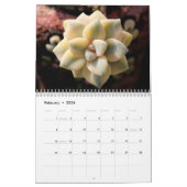 20XX Succulenten Liefhebbers Tuin Gepersonaliseerd Kalender (Feb 2026)