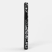 210712 - coque iphone noir et blanc (Dos/Droite)