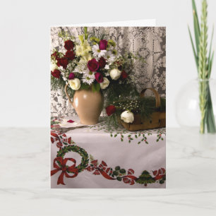 2133 Firal Still Life Sympathy Card Feestdagen Kaart