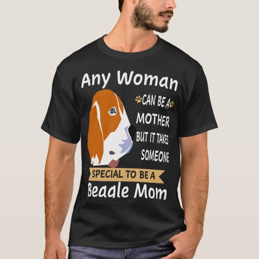 213 Speciaal om een Beagle-moeder te zijn T-shirt (Voorkant)