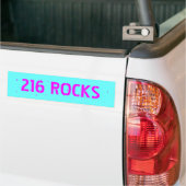 216 ROCKS, Cleveland Rocks Bumpersticker (Op Truck)