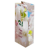 21 anniversaires d'anniversaire de sacs de cadeau (Devant Angle)