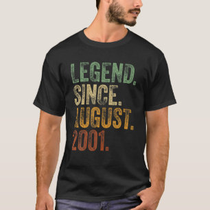 21 augustus 2011: 21 jaar legend sinds 20 t-shirt