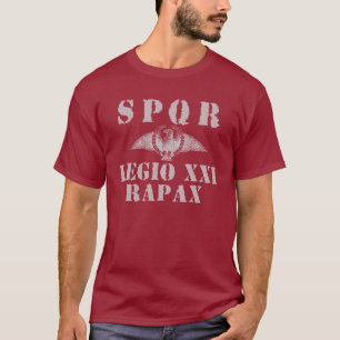 21 Augustus' 21ste roofdier Legion - Roman Eagle T-shirt