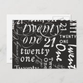 21 BRIEFKAART (Voorkant / Achterkant)