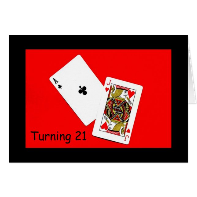 21 draaien is een grote deal! (Voorkant Horizontaal)