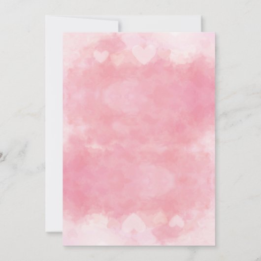 21 et invitation juridique rose (Dos)