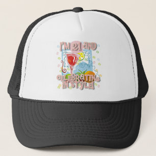 21 in stijl vieren trucker pet