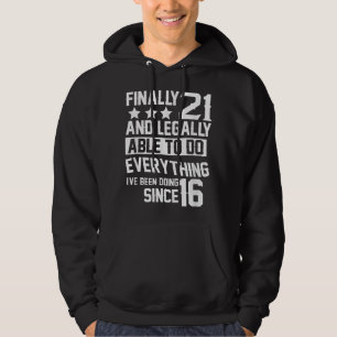 21 jaar - 21 jaar hoodie