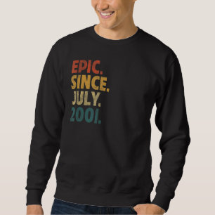 21 jaar oud episch sinds juli 2001 21e verjaardag trui