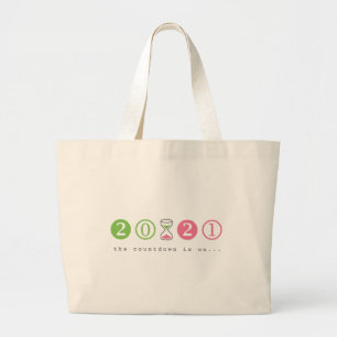21 jaar oud worden grote tote bag