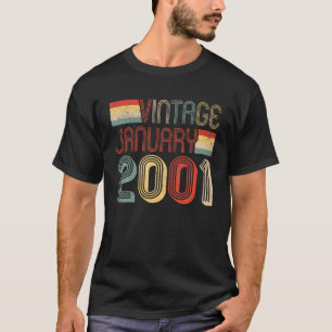21 jaar oude decoratie 21St Birthday Janu T-shirt