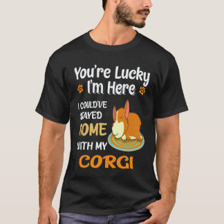 21 Jij Bent Gelukkig Corgi T-shirt