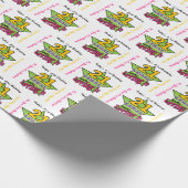 21 Juridisch en liefhebbend - 21e verjaardag Cadeaupapier (Hoek)