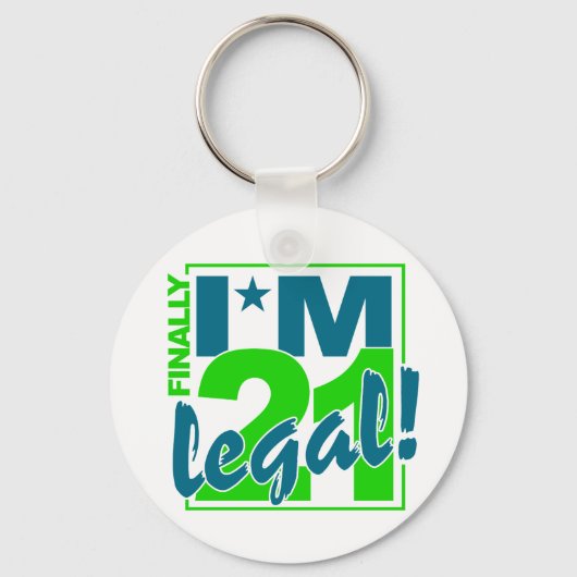 21 & JURIDISCHE sleutelhanger (Voorkant)