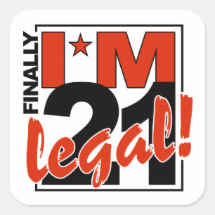 21 & JURIDISCHE stickers