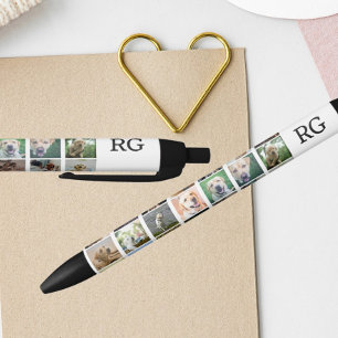 21 kleine fotosjabloon gepersonaliseerd zwarte inkt pen