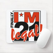 21 & LEGAAL Mousepad Muismat (Met muis)