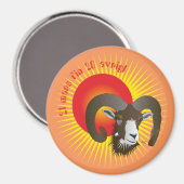 21 mars fin 20 avrigl Magnet (Recto/Verso)