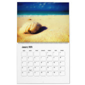 21 mois/Photos Calendrier de plage tropicale (Jan 2026)