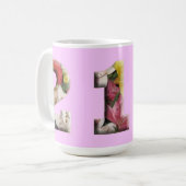 21 Mug de jalon personnalisable (Devant gauche)