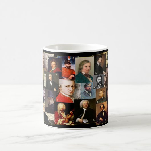 21 Musique Masters Café Mug (Centre)