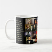21 Musique Masters Café Mug (Gauche)
