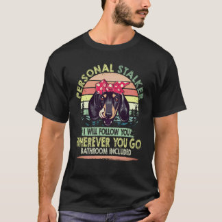 21 Persoonlijke Stalker Ik Zal Je Volgen vintage - T-shirt