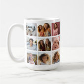 21 Photo Collage Grid - galerij - wit Koffiemok (Links)