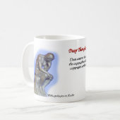 21 Profondes pensées - mug copyright (Devant gauche)