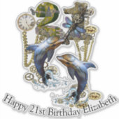 21 Sticker de personnalisation Anniversaire (Devant)