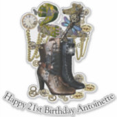 21 Sticker de personnalisation Anniversaire (Devant)