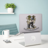21 Sticker de personnalisation Anniversaire (Ordinateur portable sur le bureau)