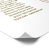 21 Tableau Mariage blanc et or (Coin)