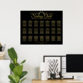 21 Tableau Plafond Or Mariage noir Plafond (Bureau à domicile)