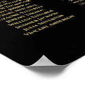 21 Tableau Plafond Or Mariage noir Plafond (Coin)